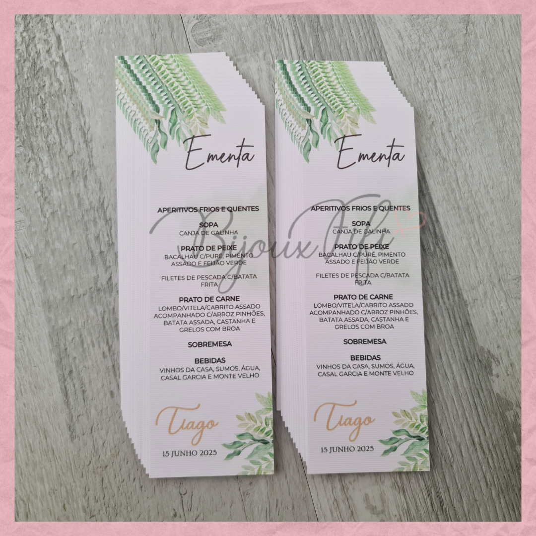 Ementa "Florest"