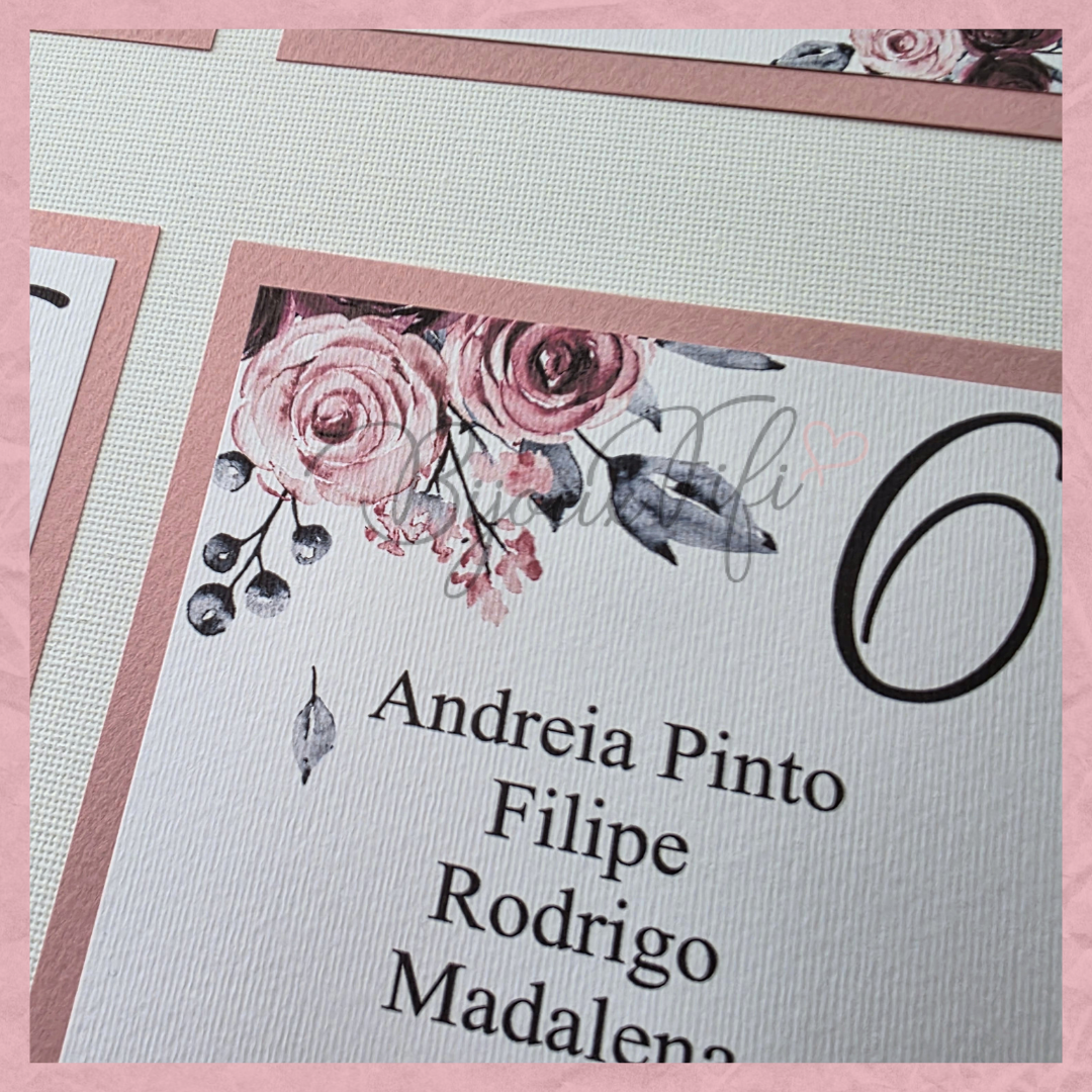Placar de Seating-Plan "Tassel"