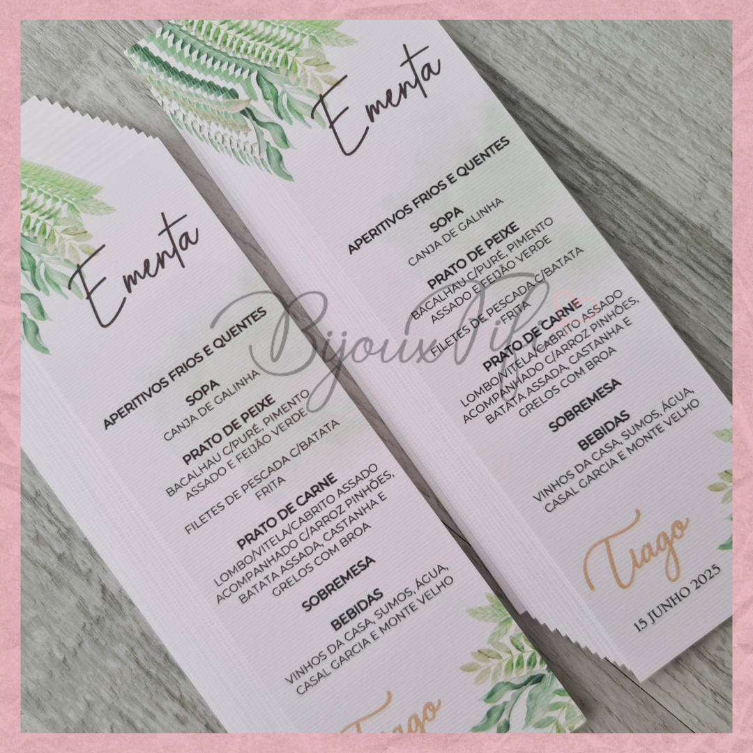 Ementa "Florest"