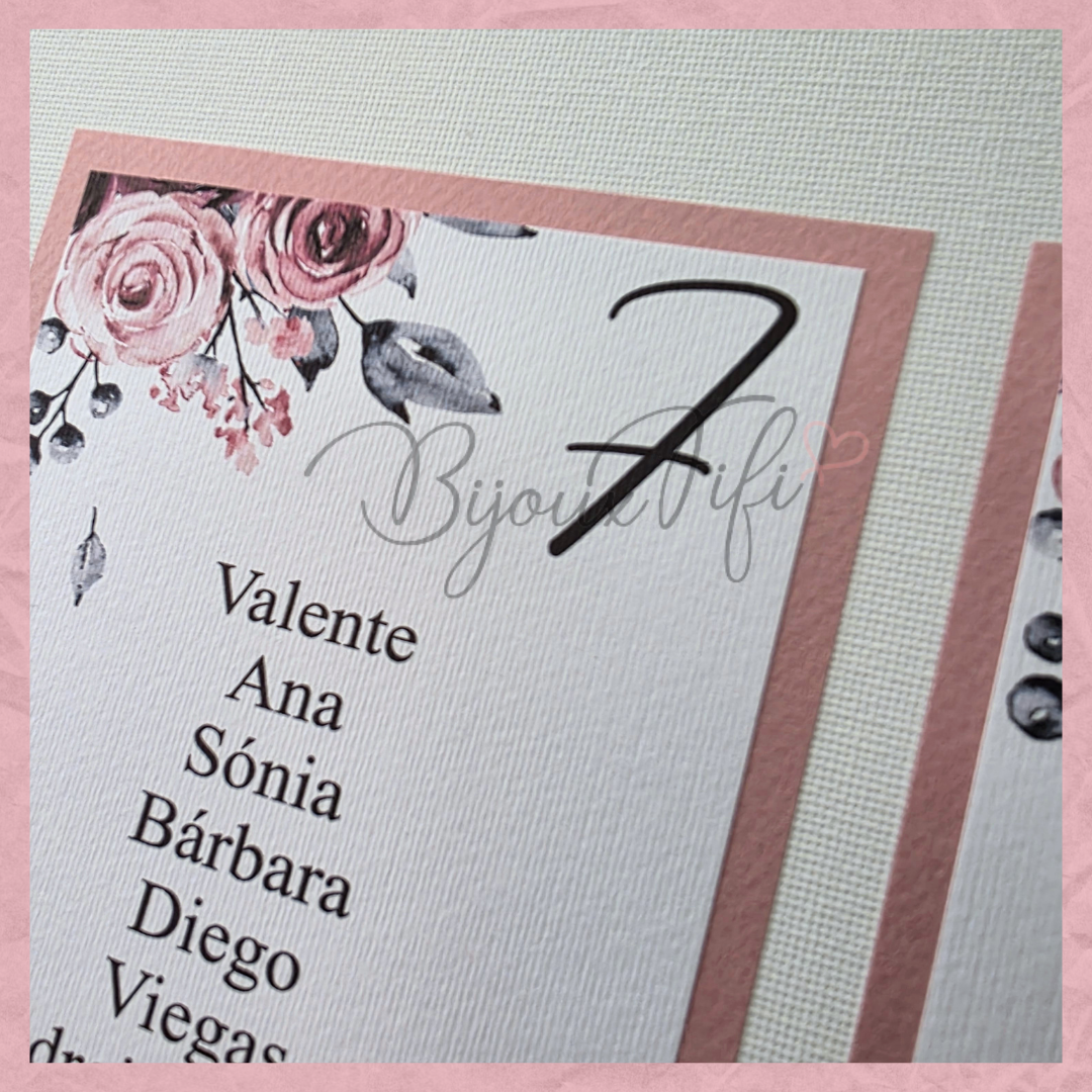 Placar de Seating-Plan "Tassel"