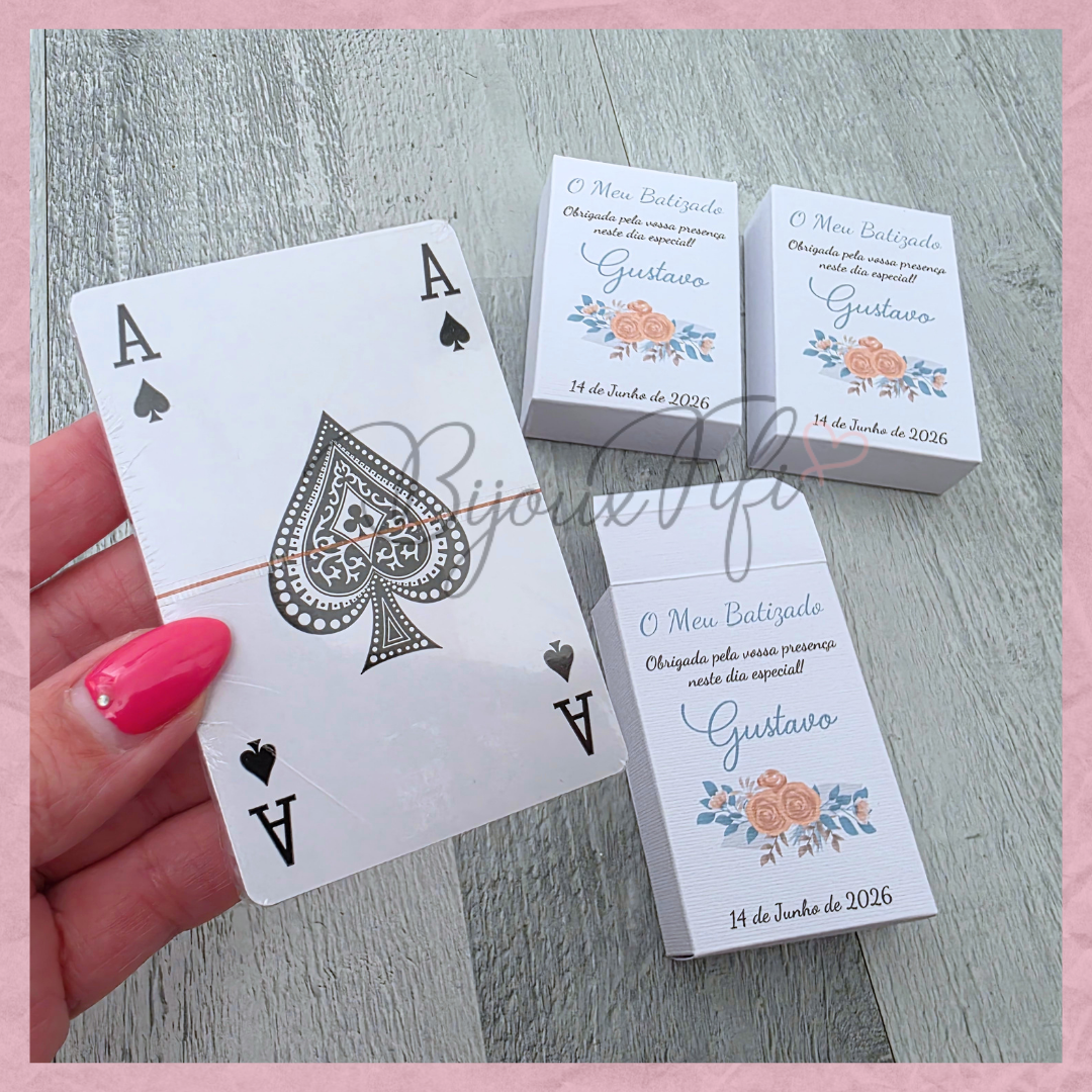 Baralho de Cartas "Ice so Blue"