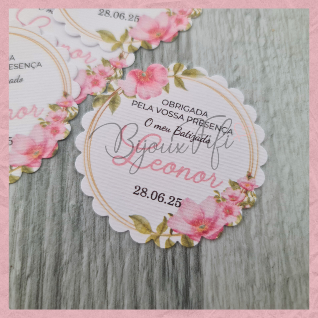 Etiqueta Floral MB004