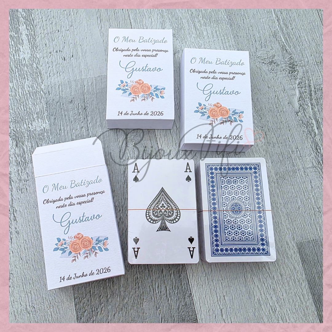 Baralho de Cartas "Ice so Blue"