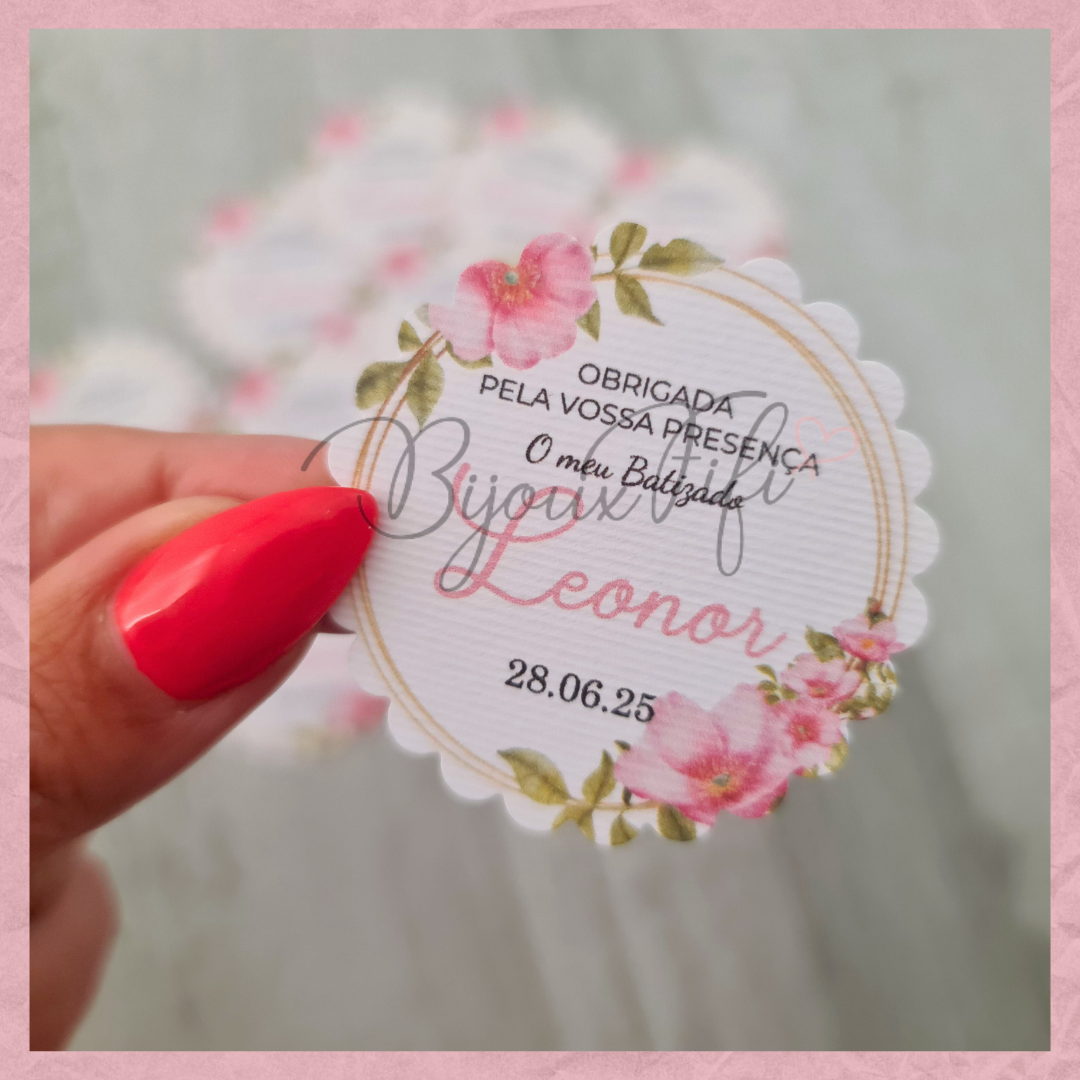 Etiqueta Floral MB004