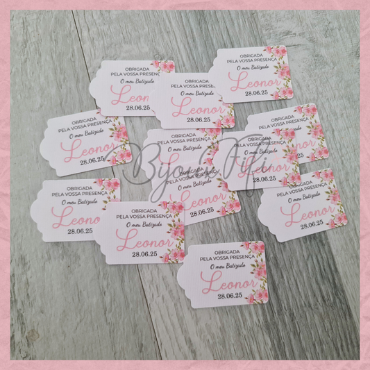 Etiqueta Floral Rect MB004