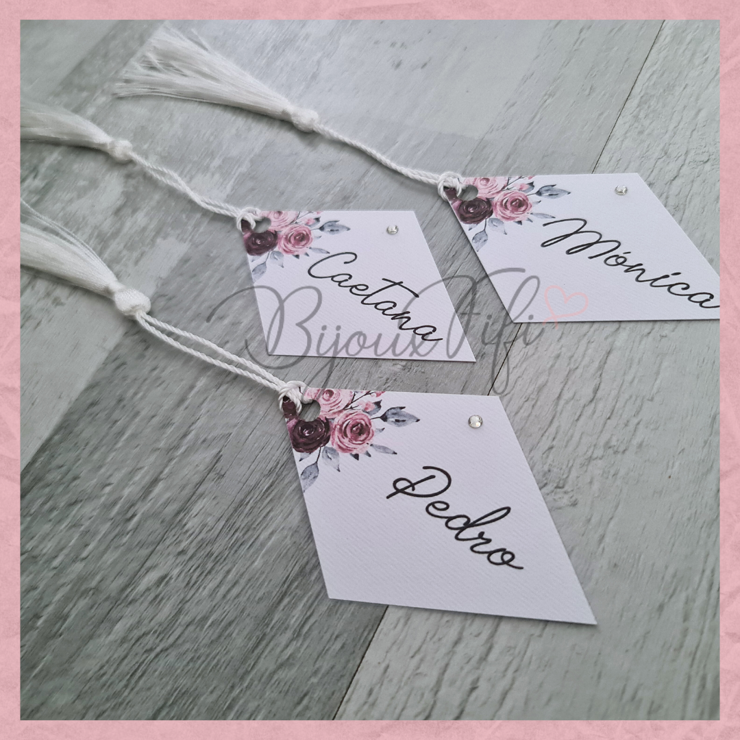 Marcador de Mesa Individual "Tassel" MB025