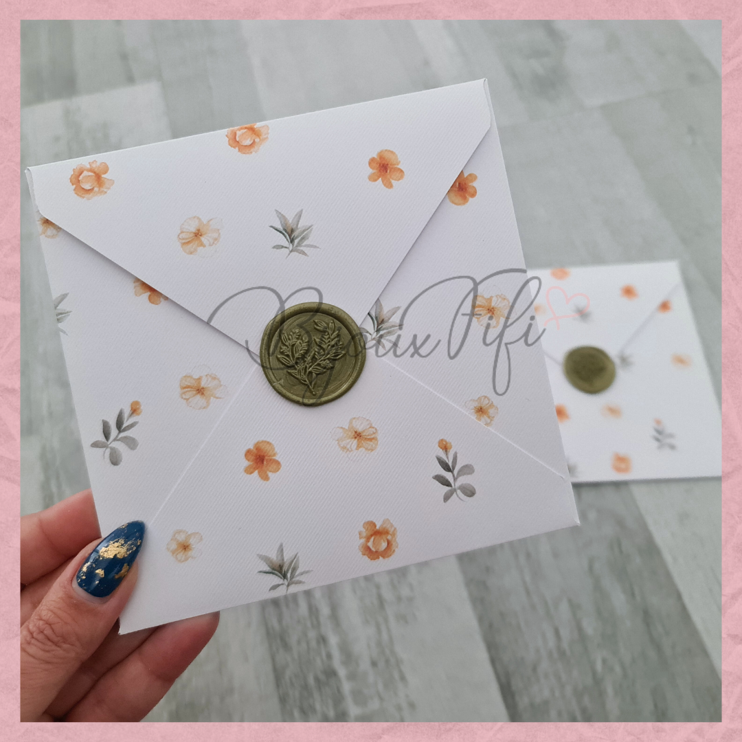 Convite Envelope "ButterFly"