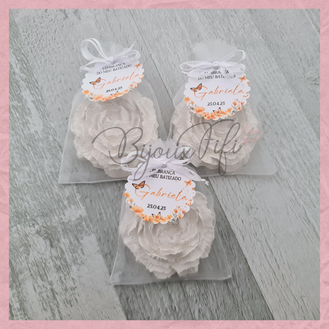 Flor Gesso Perfumado "ButterFly"