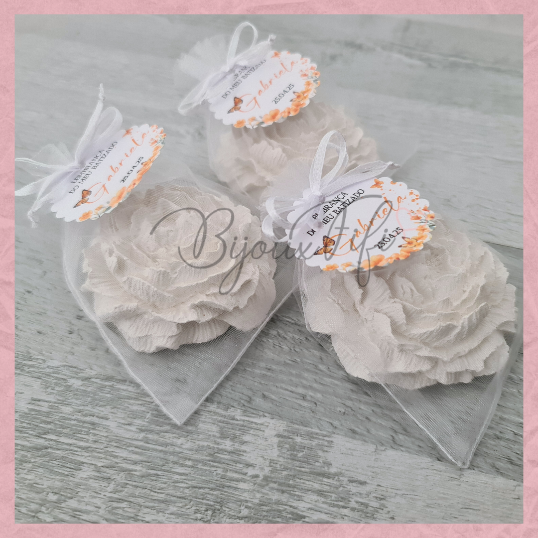 Flor Gesso Perfumado "ButterFly"