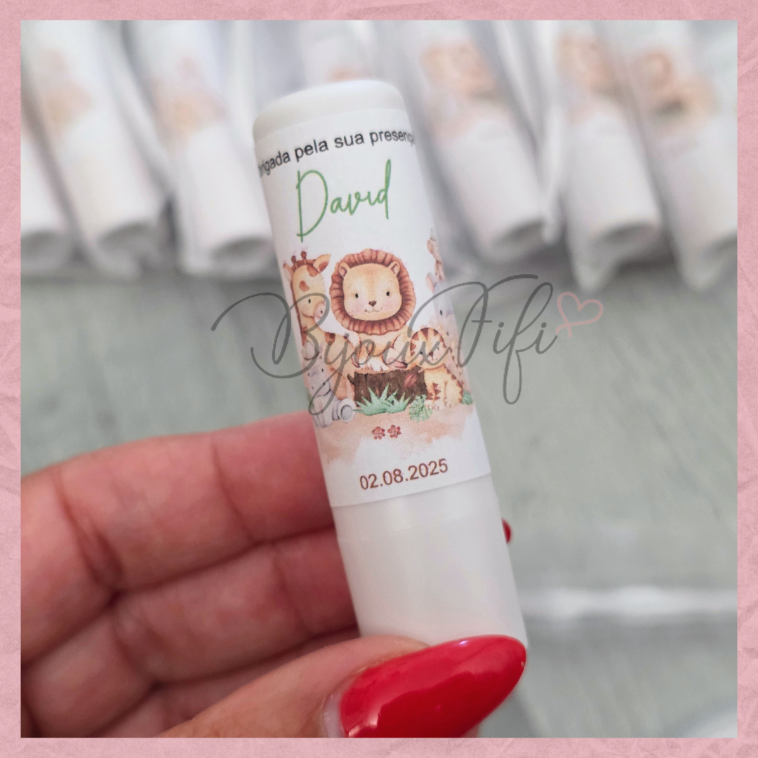 Kit Espelho de bolso+lip balm "Safari II"