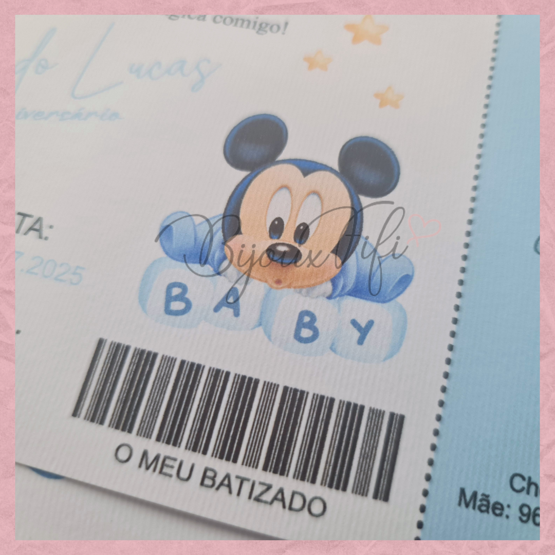 Convite Passaporte M. MB260/262