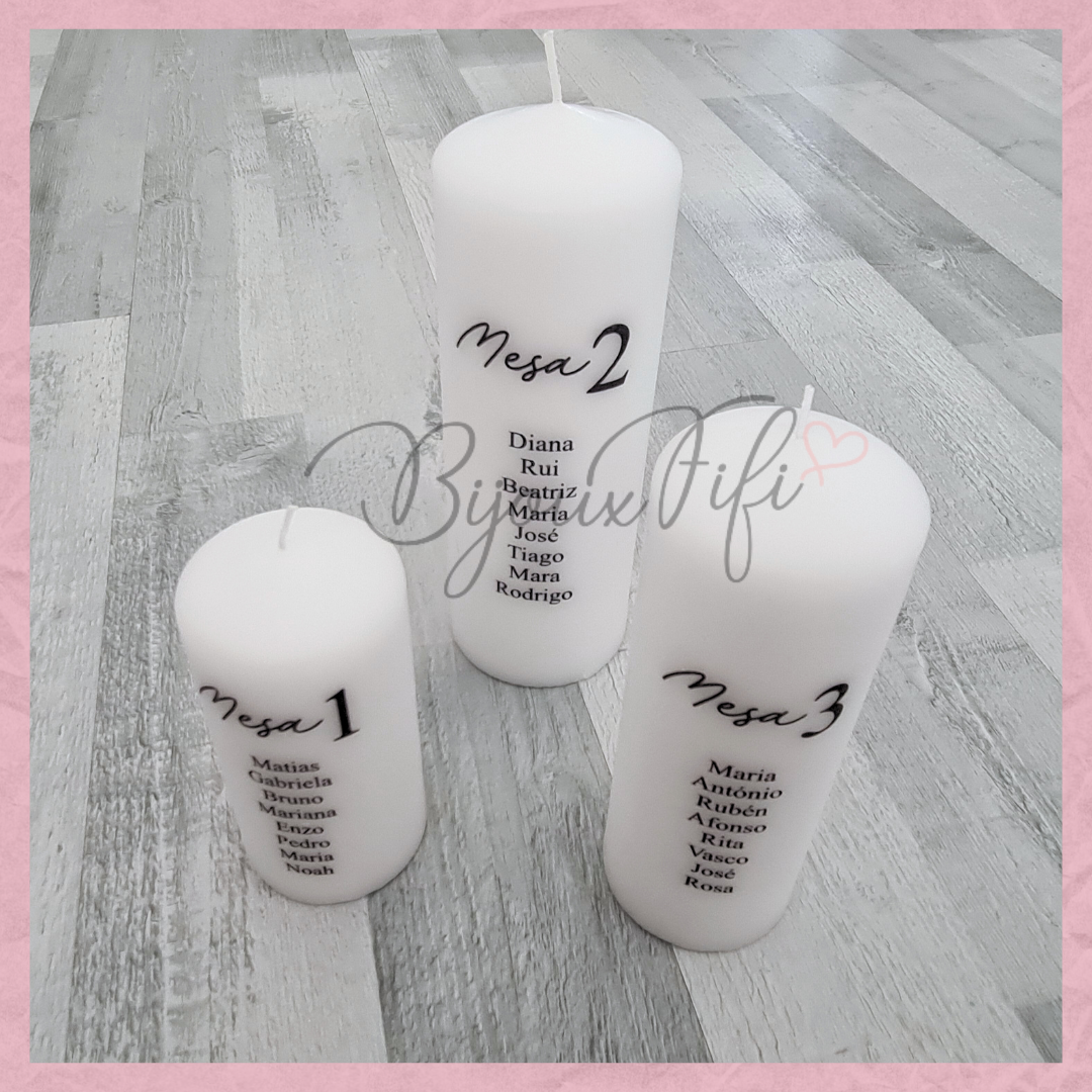 Velas Seating Plan "Minimalist"
