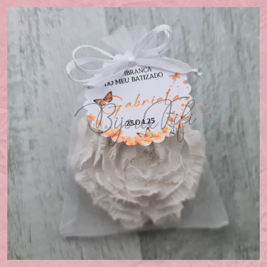 Flor Gesso Perfumado "ButterFly"