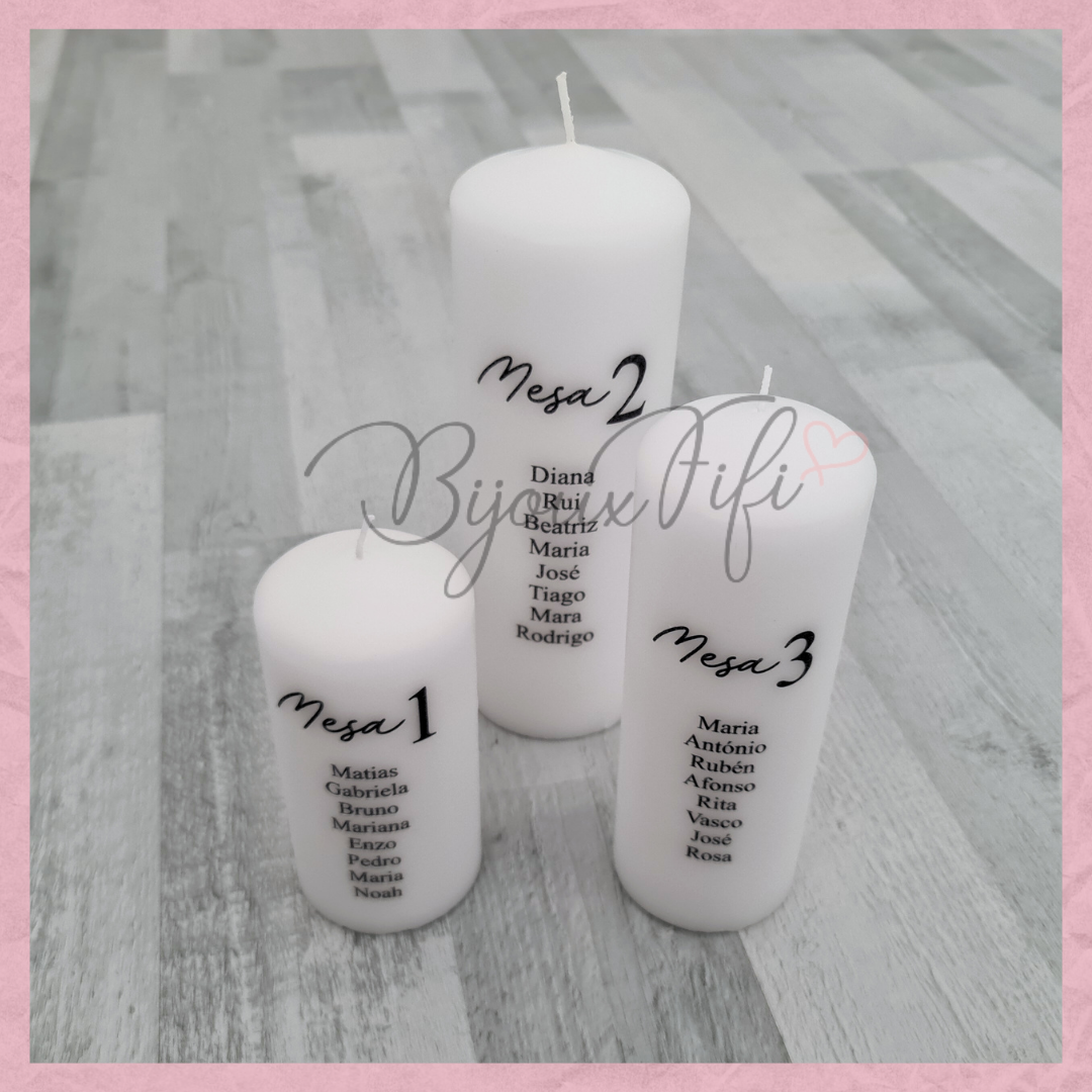 Velas Seating Plan "Minimalist"