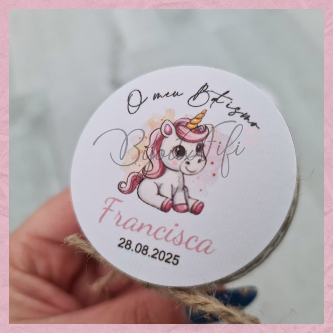Vela em frasco "Unicorn"