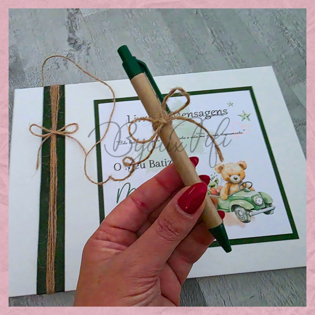 Livro de Honra A4 "Teddy Green"