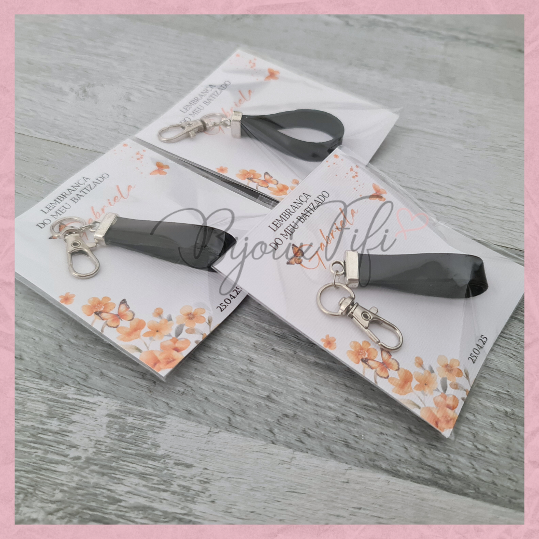 Porta-chaves cabedal "ButterFly"