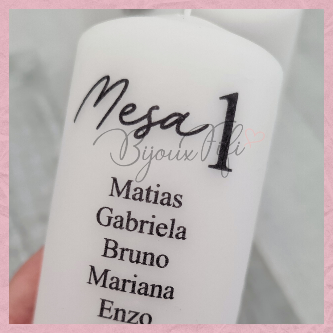 Velas Seating Plan "Minimalist"