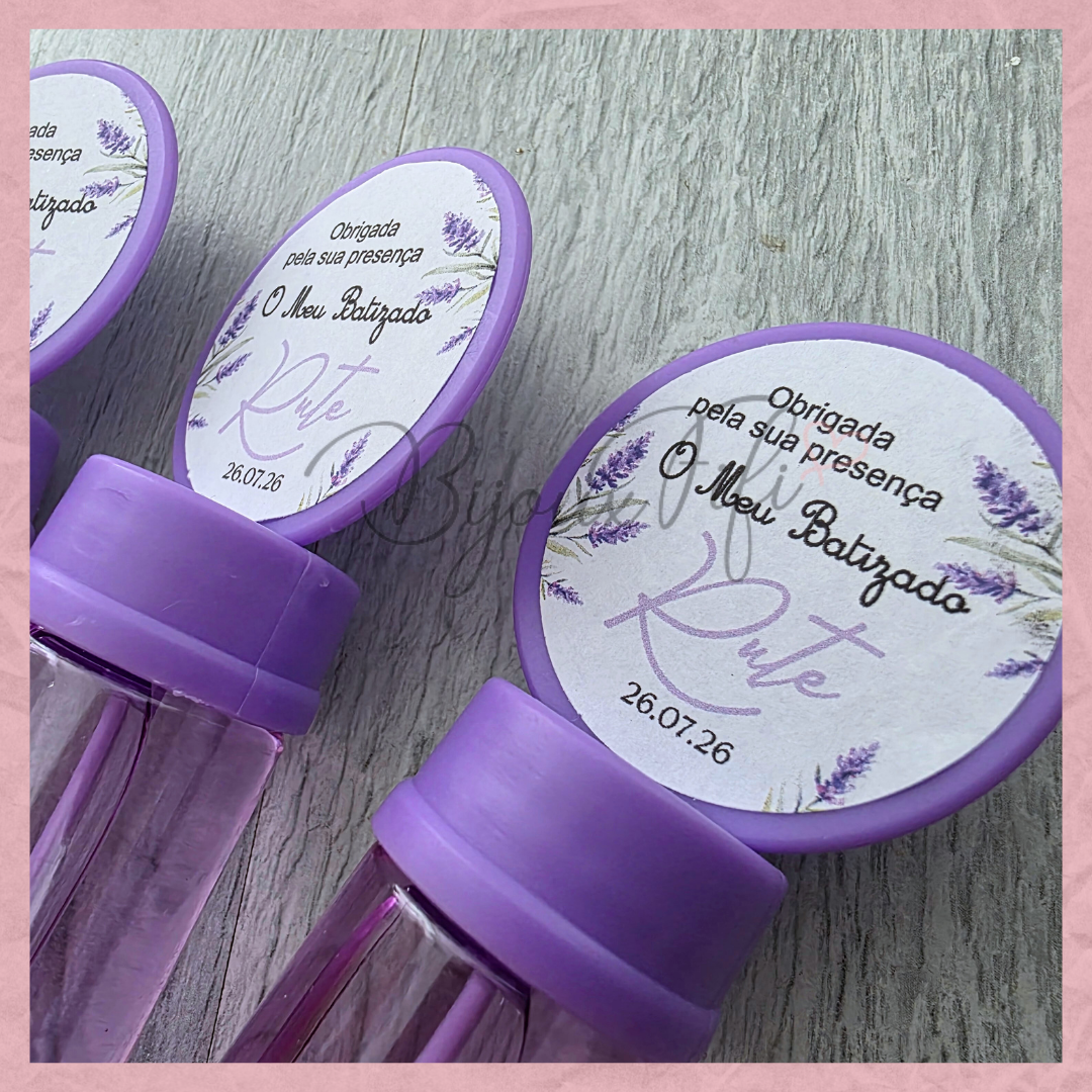 Frasco Bolas de Sabão "Lavanda"