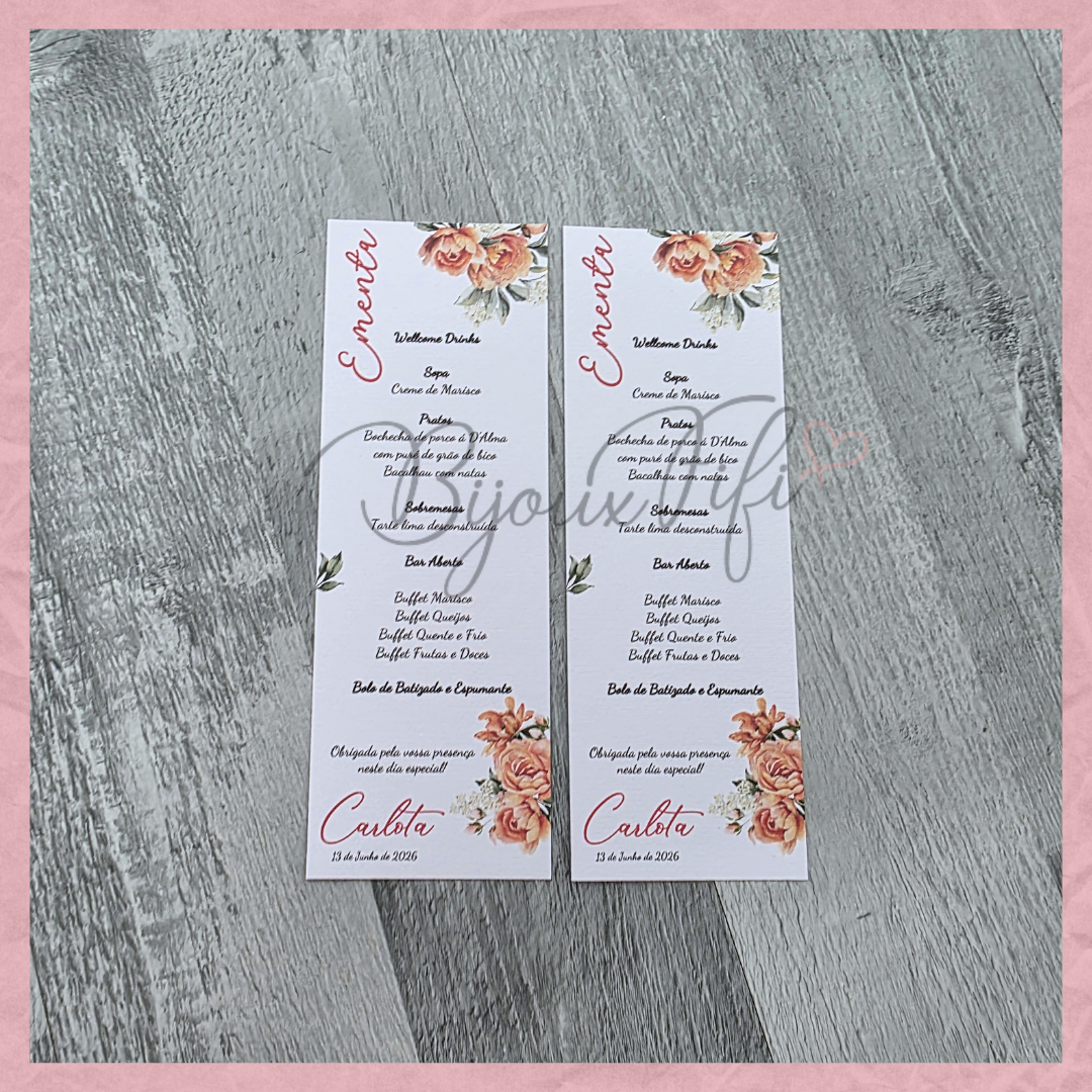 Ementa II "Terracotta"