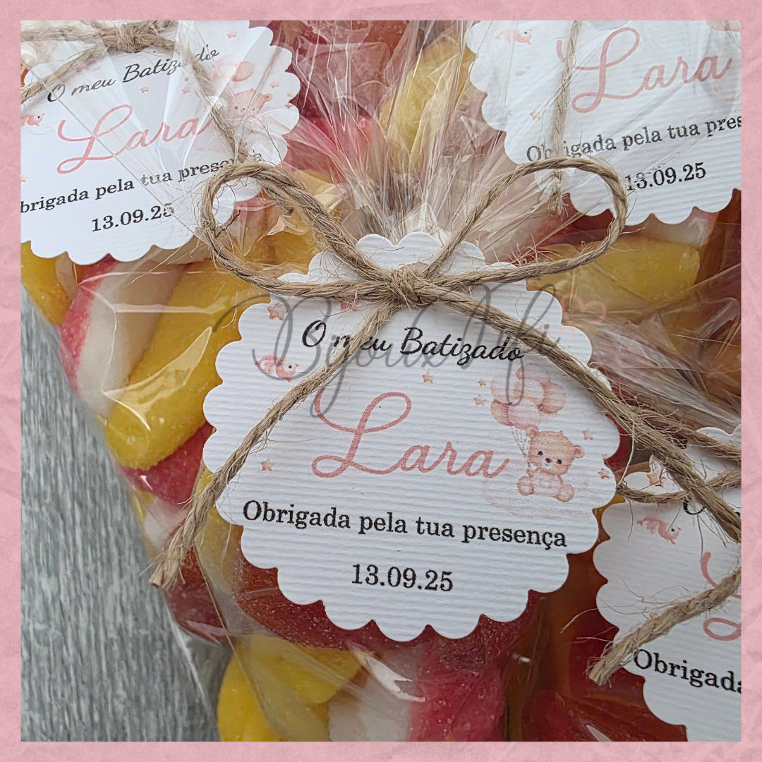 Saquinho de gomas "Cute Bear" Rose