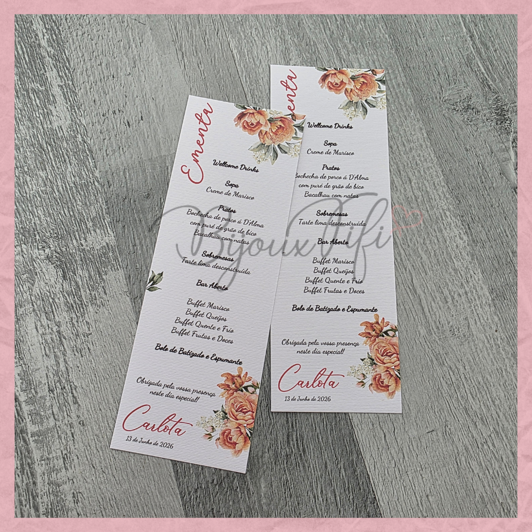 Ementa II "Terracotta"