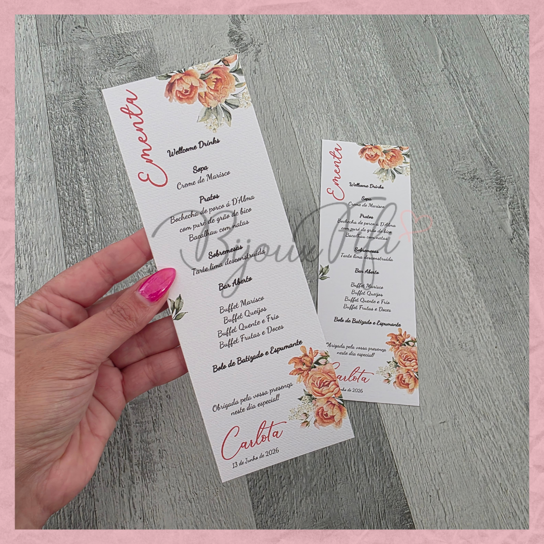 Ementa II "Terracotta"