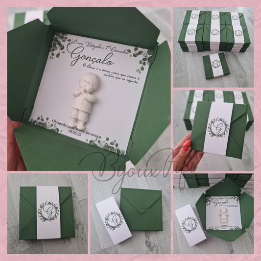 Caixa com gesso perfumado "Eucalyptus"