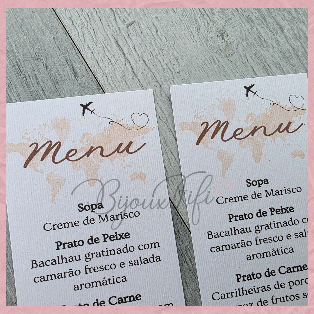 Ementa "Fly in the World"