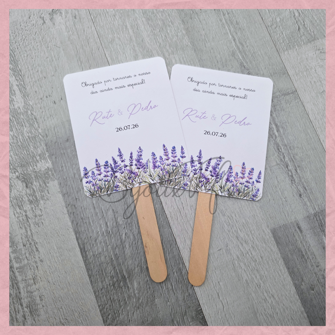 Leque "Lavanda"