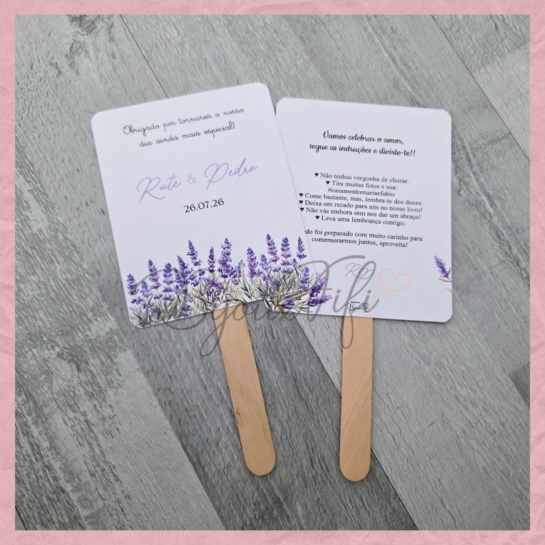 Leque "Lavanda"