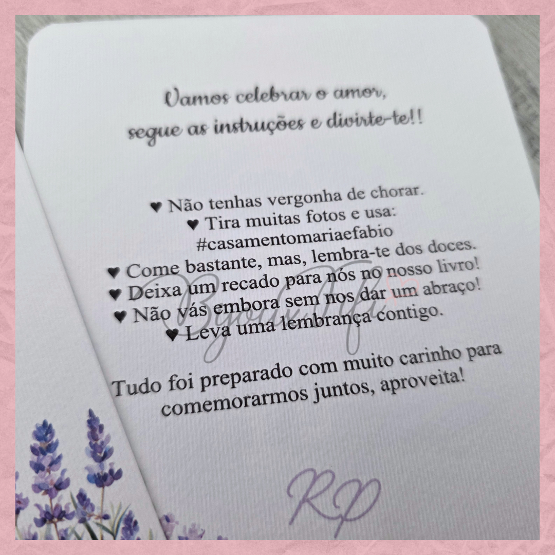 Leque chiffon "Lavanda"