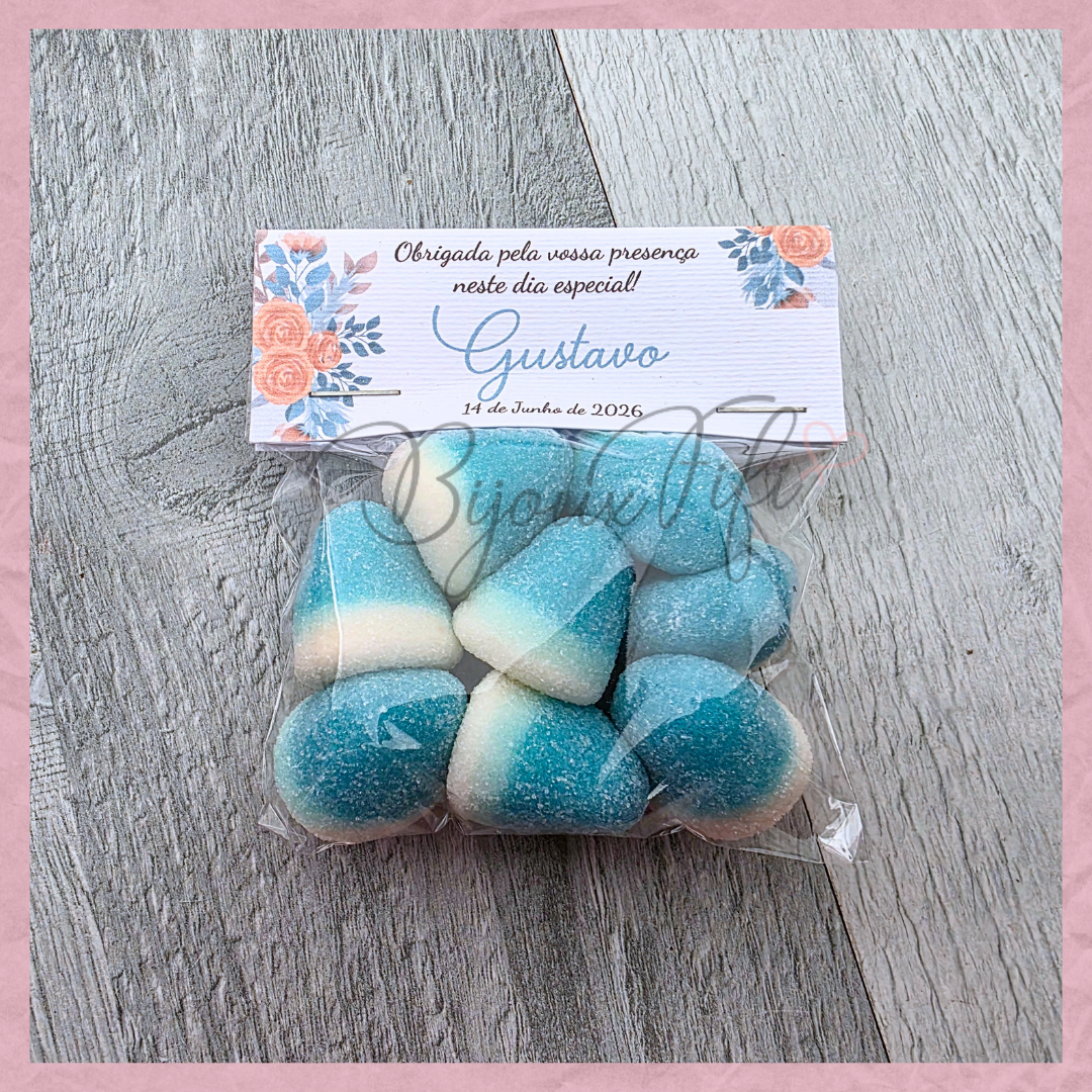 Saquinho de Gomas "Ice so Blue"