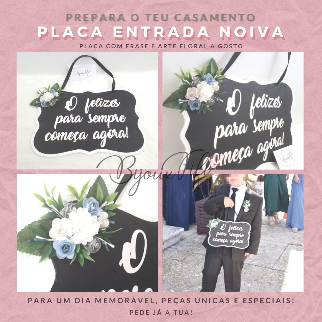 Placa de Entrada Meninos Alianças