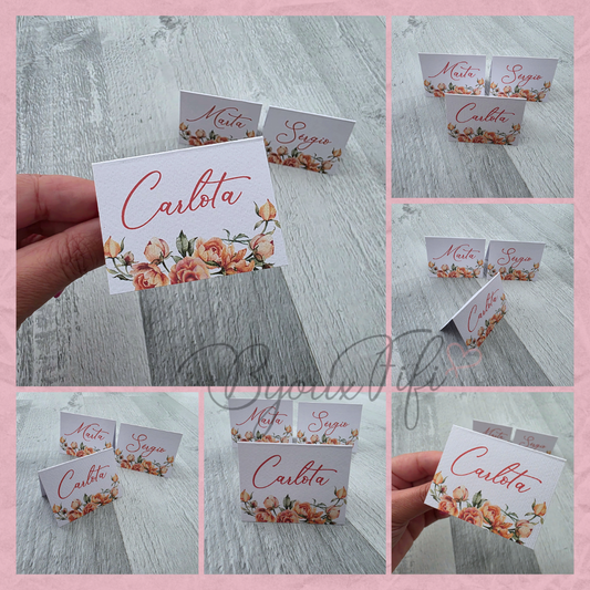 Marcador de Mesa Individual "Terracotta"