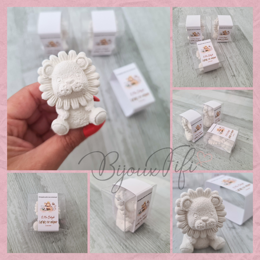 Leão Gesso Perfumado com caixa "Safari"