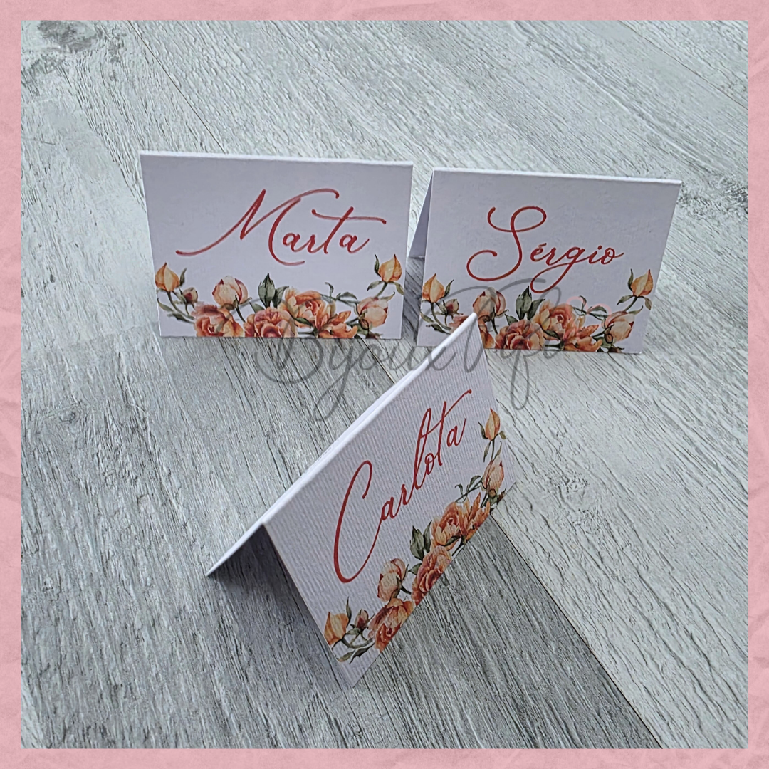 Marcador de Mesa Individual "Terracotta"