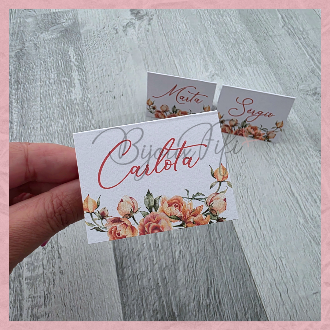 Marcador de Mesa Individual "Terracotta"