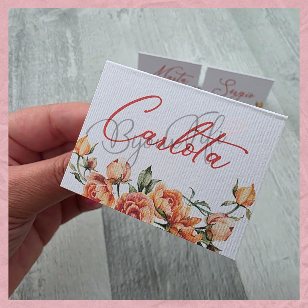 Marcador de Mesa Individual "Terracotta"