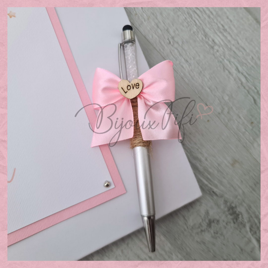 Livro de Honra A4 "Cute Bear" Rose