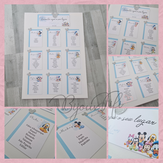 Placar de Seating-Plan M. MB260/262