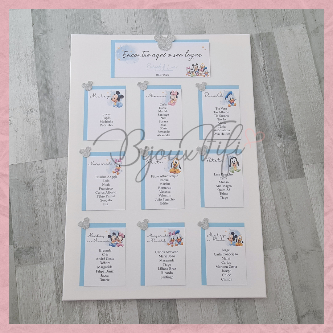 Placar de Seating-Plan M. MB260/262