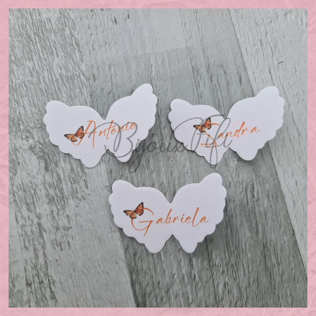 Marcador de Mesa Individual "ButterFly"