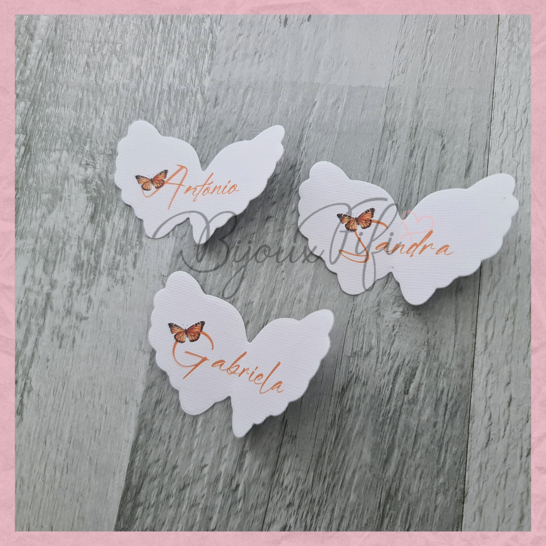 Marcador de Mesa Individual "ButterFly"