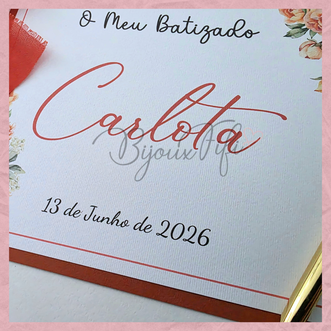 Livro de Honra A4 "Terracotta"