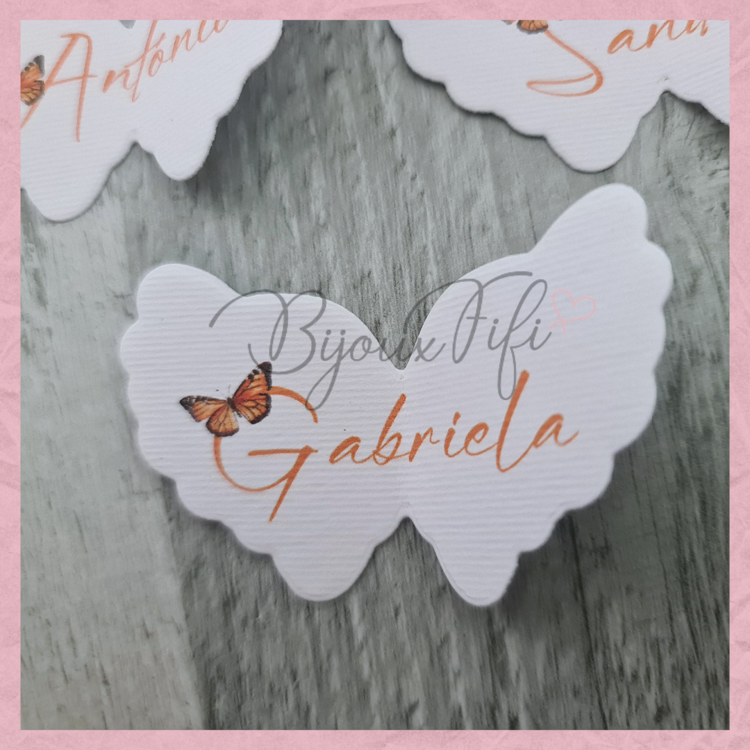 Marcador de Mesa Individual "ButterFly"