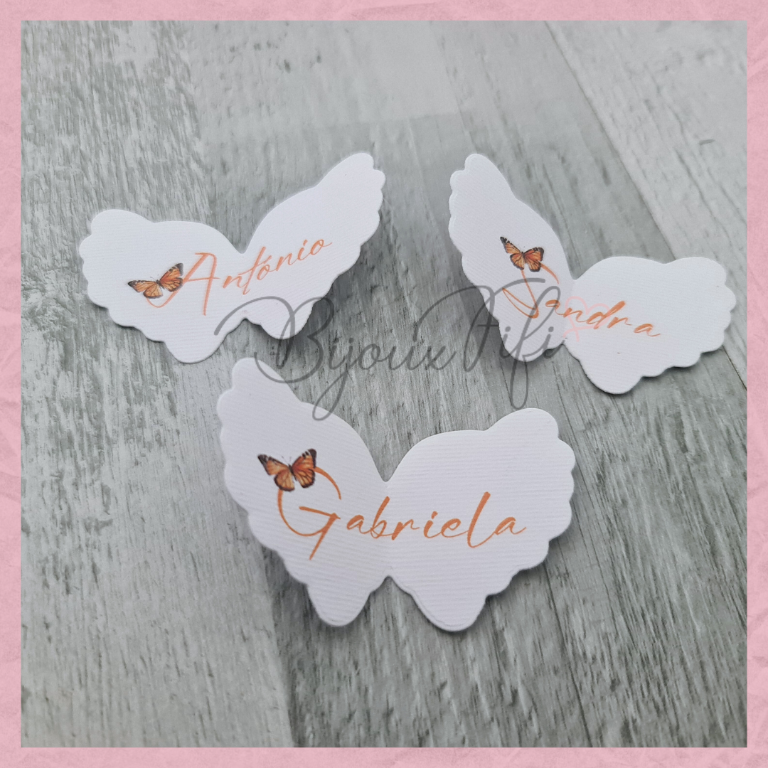 Marcador de Mesa Individual "ButterFly"