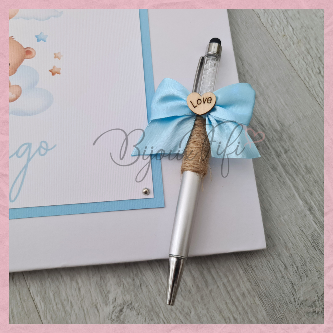Livro de Honra A4 "Cute Bear" Blue