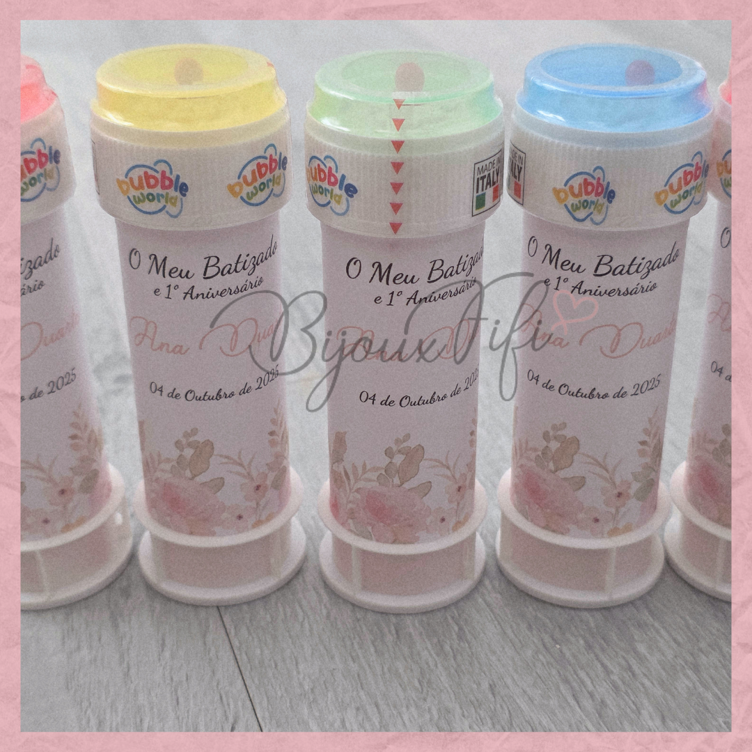 Frasco Bolas Sabão "MB022"