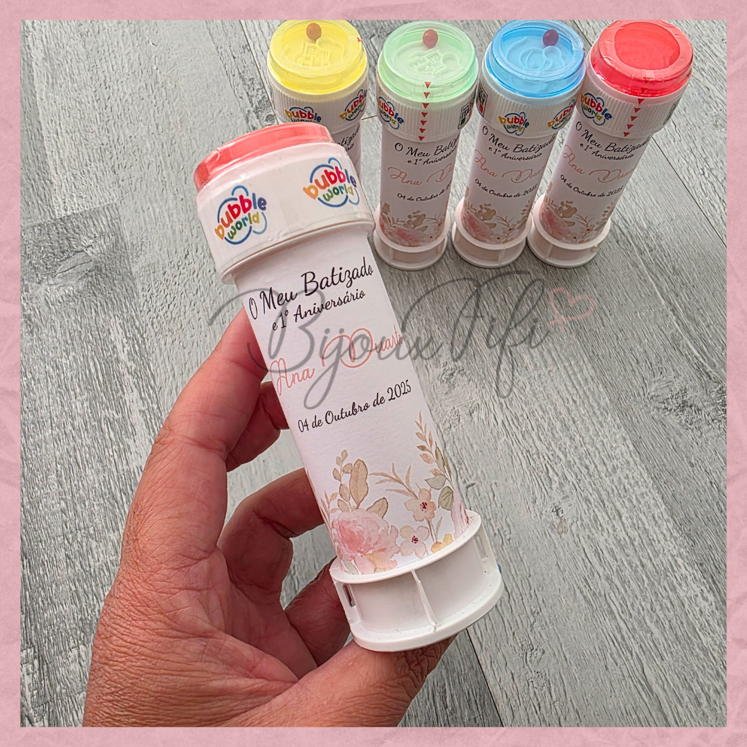 Frasco Bolas Sabão "MB022"